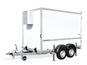 Humbaur twin axle 3m chiller trailer
